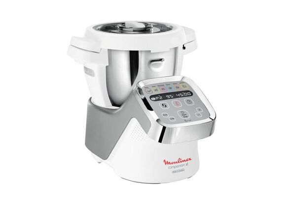 Image Robots de cuisine MOULINEX Companion XL HF807E10 Blanc