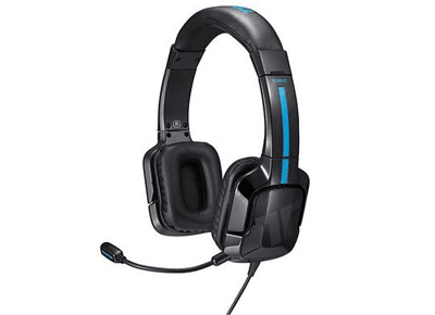 Image Acc. de jeux vidéo TRITTON Kama+ Filaire Noir Bleu PS5