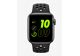 Montre connectée APPLE Watch Series 6 Nike Edition Caoutchouc Noir 44 mm