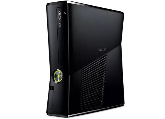 Image Console MICROSOFT Xbox 360 Slim Noir 500 Go sans manette