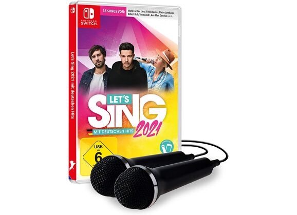 Image Jeux Vidéo Let’s Sing 2021 + 2 Micros Switch