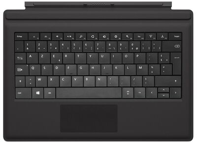 Claviers MICROSOFT Type Cover Noir Surface Go