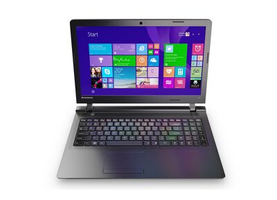 Image Ordinateurs portables LENOVO IdeaPad 100-15IBY Intel Celeron 4 Go RAM 128 Go SSD 15.6
