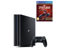 Console SONY PS4 Pro Noir 1 To + 1 Manette + Marvel's Spider-Man