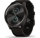 Image Montre connectée GARMIN Vivomove Style Silicone Noir 42 mm