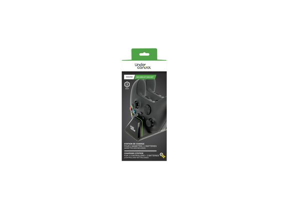 Image Acc. de jeux vidéo UNDER CONTROL Station De Charge Manette Xbox One + 2 Batteries