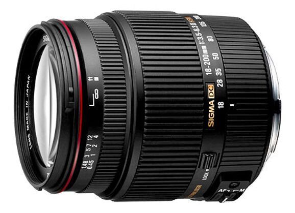 Image Objectif photo SIGMA 18-200MM 1:3.5-6.3 Monture Pentax