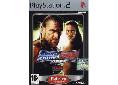 Jeux Vidéo WWE Smack Down VS Raw 2009 Edition Platinum PlayStation 2 (PS2)