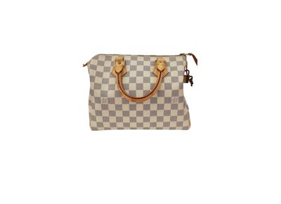 Image Sac à main LOUIS VUITTON Speedy 25 Porté Main Damier Azur