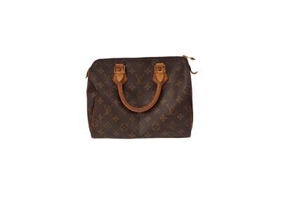 Image Sac à main LOUIS VUITTON Speedy 25 Porté Main Toile Enduite Monogram Marron