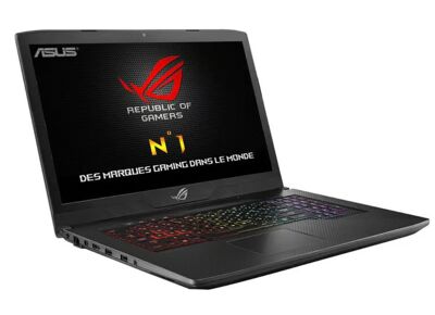 Image Ordinateurs portables ASUS ROG Strix GL703VM-BA195T i7 16 Go RAM 1 To HDD 256 Go SSD 17.3