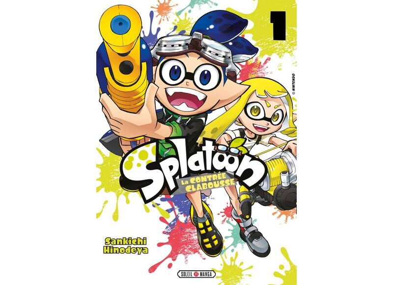 Manga Splatoon La Contrée Clabousse Tome 5 livre.easycash.fr