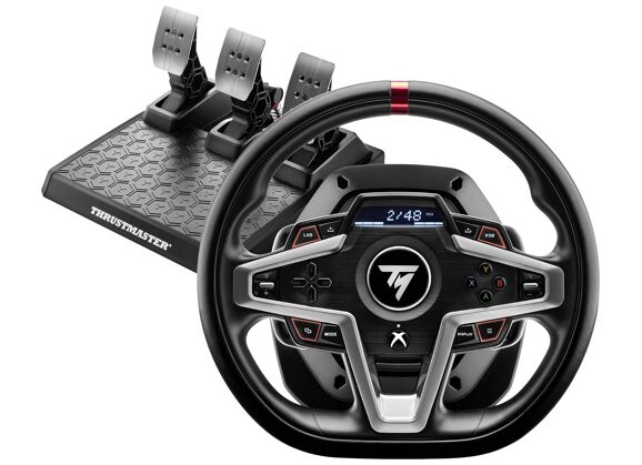 Image Acc. de jeux vidéo THRUSTMASTER Volant + Pédalier T248 Filaire Noir Xbox
