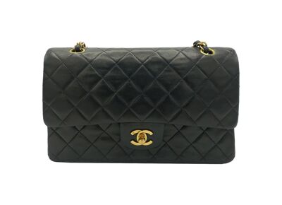 Image Sac à main CHANEL Timeless MM Porté Epaule Cuir Noir