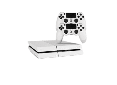 Console SONY PS4 Blanc 500 Go + 2 Manettes