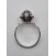 Image Bague Solitaire Or Blanc Diamant