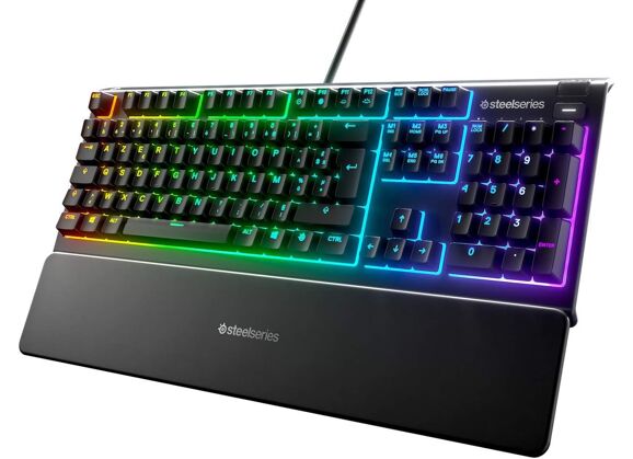 Image Clavier STEELSERIES Apex 3 Filaire Noir