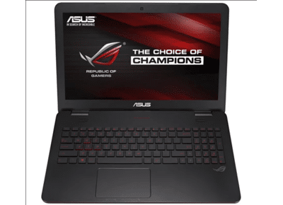 Image Ordinateurs portables ASUS ROG G551JW-DM282T i7 8 Go RAM 1 To HDD 128 Go SSD 15.4