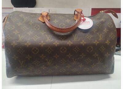 Image Sac à main LOUIS VUITTON Speedy 35 Porté Main Toile Enduite Monogram Marron