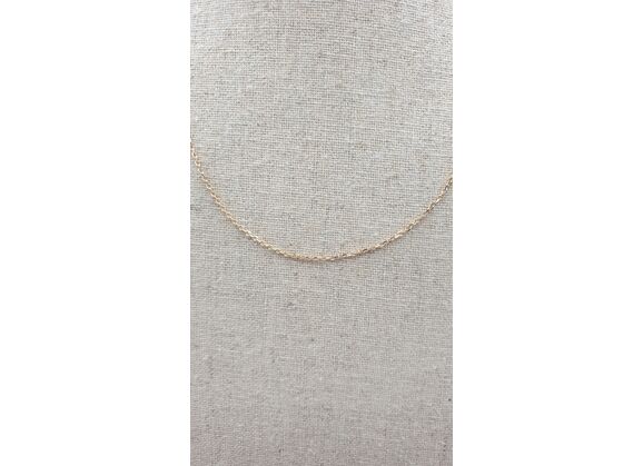 Image Collier Chaîne Plaqué Or