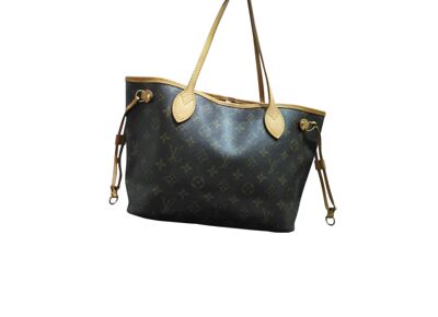 Image Sac à main LOUIS VUITTON Neverfull PM Porté Epaule Cuir Monogram Marron