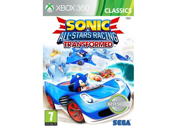 Image Jeux Vidéo Sonic & All Stars Racing Transformed Classics Xbox 360