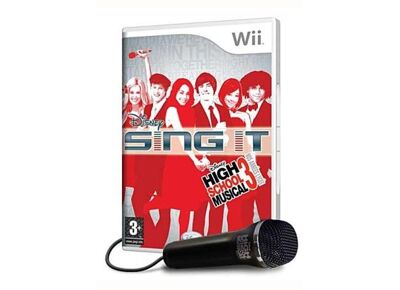 Jeux Vidéo Sing it High School Musical 3 - Nos Anéées Lycée + Micro Wii