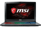 Ordinateurs portables MSI GF62 7RE i5 16 Go RAM 1 To HDD 250 Go SSD 15.4