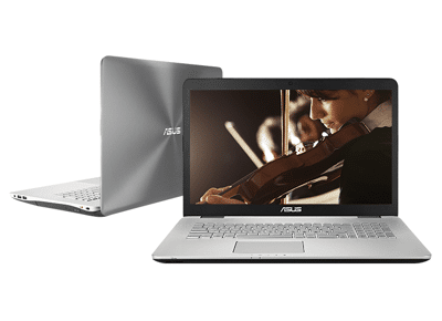Image Ordinateurs portables ASUS N751JX i7 8 Go RAM 1 To HDD 128 Go SSD 17.3
