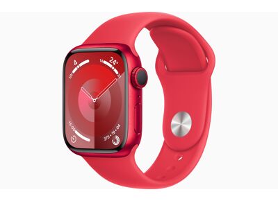 Montre connectée APPLE Watch Series 9 Silicone Rouge 45 mm
