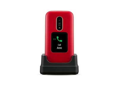 Téléphones portables DORO 6880 Rouge, blanc Débloqué