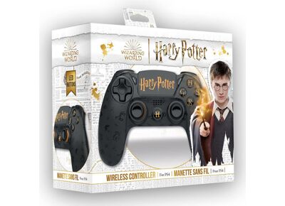 Acc. de jeux vidéo FREAKS AND GEEKS Manette Sans Fil Noir Harry Potter PS4