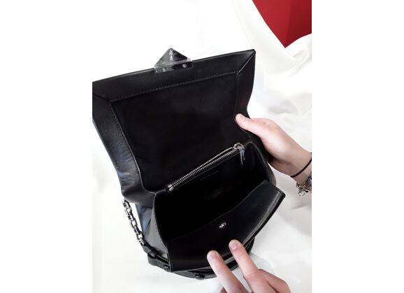 Image Sac à main MICHAEL KORS Cece Porté Main Cuir Noir