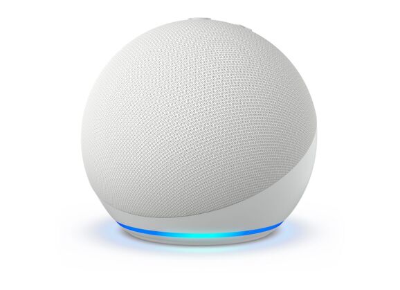 Image Assistant vocal AMAZON Echo Dot 5 Blanc Sans fil