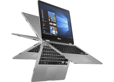 Image Ordinateurs portables ASUS VivoBook TP401MAR-TP401MA Intel Pentium 4 Go RAM 63 Go SSD 14