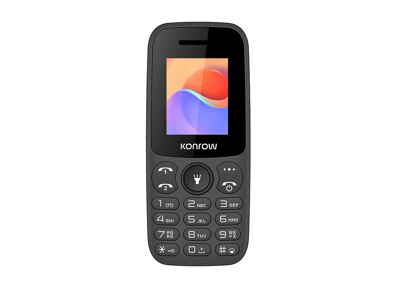 Téléphones portables KONROW Moby Noir Débloqué