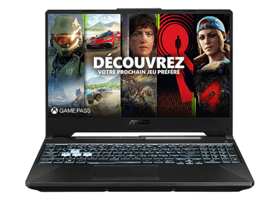Image Ordinateurs portables ASUS TUF Gaming FX504GD-FX80GD i5 8 Go RAM 1 To HDD 128 Go SSD 15.4