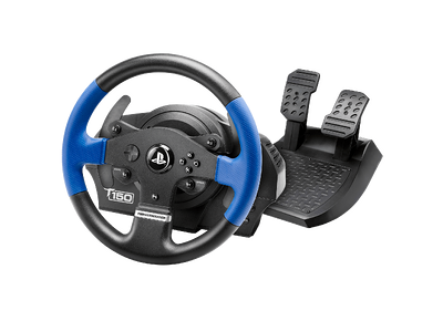 Acc. de jeux vidéo THRUSTMASTER Volant + Pédalier T150 Filaire Noir Bleu PS3