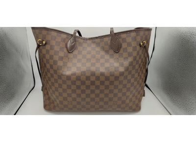 Image Sac à main LOUIS VUITTON Neverfull GM Porté Epaule Cuir Damier Ebene
