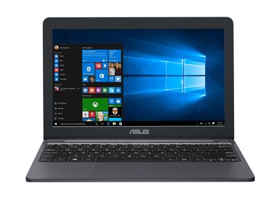 Image Ordinateurs portables ASUS VivoBook E203NAS Intel Celeron 2 Go RAM 63 Go SSD 11.6