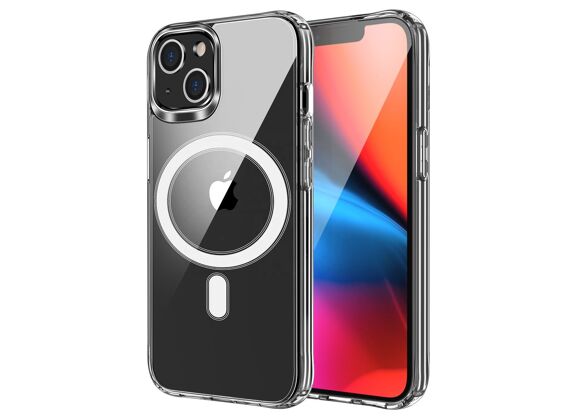 Image Coque et étui PARTNER TELEKOM Clear Mag Cover Case Silicone Transparent iPhone 13