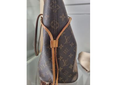 Image Sac à main LOUIS VUITTON Neverfull MM Porté Epaule Cuir Monogram Marron