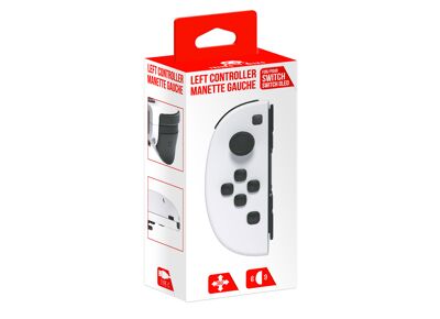 Acc. de jeux vidéo FREAKS AND GEEKS JoyCon Gauche Blanc Nintendo Switch