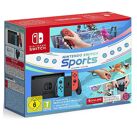 Image Console NINTENDO Switch 32 Go Noir + 2 manettes + Nintendo Switch Sports + Sangle de jambe