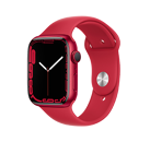 Montre connectée APPLE Watch Series 7 Silicone Rouge 45 mm