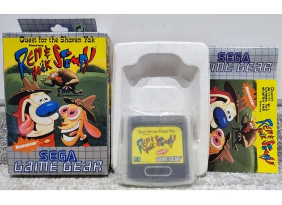 Image Jeux Vidéo Quest for the Shaven Yak Starring Ren Hoëk & Stimpy Game Gear