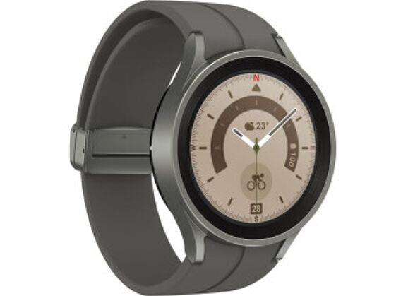 Image Montre connectée SAMSUNG Watch 5 Pro Caoutchouc Gris 45 mm