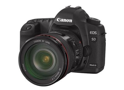 Image Appareils photos numériques CANON Reflex EOS 5D Mark II Noir + EF 50mm 1:1.8 STM Noir