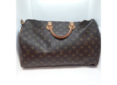 Image Sac à main LOUIS VUITTON Speedy 40 Porté Main Cuir Monogram marron