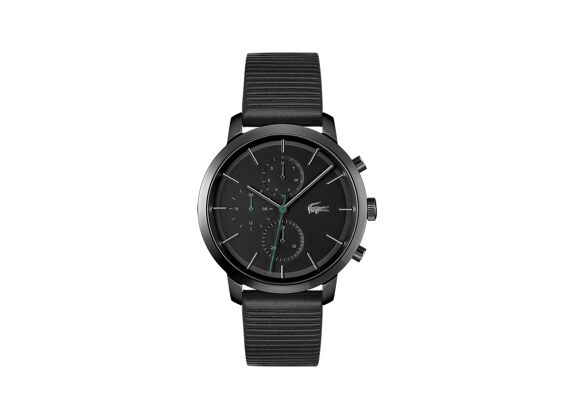 Image Montre Homme LACOSTE LC.115.1.34.3129 Cuir Noir 44 mm